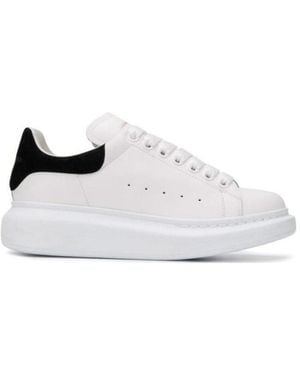 McQueen Wide-Type Leisure Sports Shoes - White