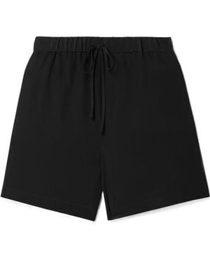 Nili Lotan Frances Drawstring Shorts - Black