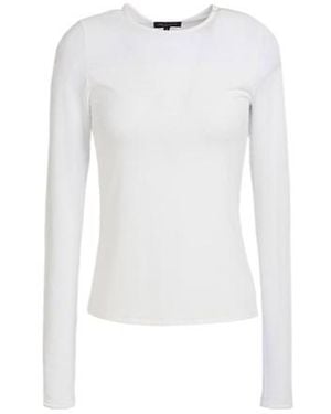 Rag & Bone Solid-Color Long-Sleeved T-Shirt - White
