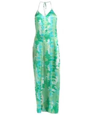 Ganni Long Dresses - Green