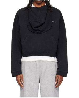 Vetements Athletic Logo Hoodie - Blue