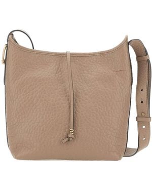 Gianni Chiarini Carla Textured Shoulder Bag - Natural