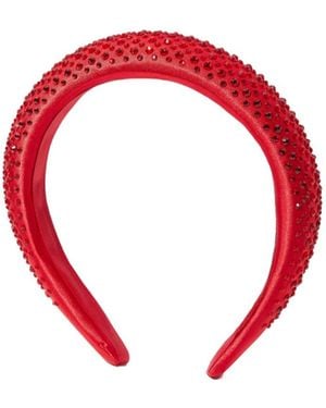 MAX&Co. Rhinestone Headband - Red