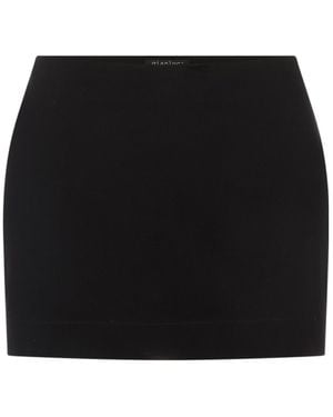 Gianluca Capannolo Zip-Fastening Mini Skirt - Black