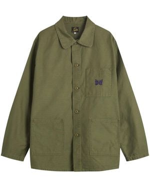 Needles Collared Shirt - Green