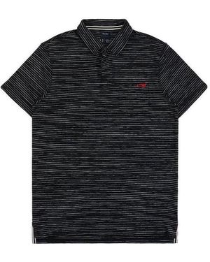 Armani Jeans Logo Polo Shirt - Black