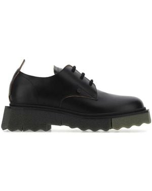 Off-White c/o Virgil Abloh Sponge Derby Shoes - Black