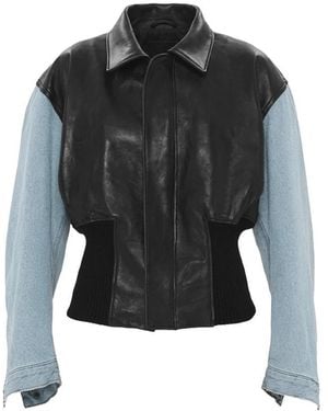 Haikure Long-Sleeve Casual Jacket - Black