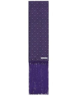 Acne Studios Silk Scarf - Purple