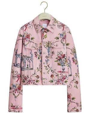 Dior Iviera Cropped Jacket - Pink