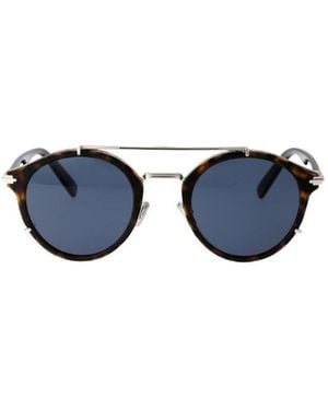 Dior Eyewear Round Frame Sunglasses - Blue