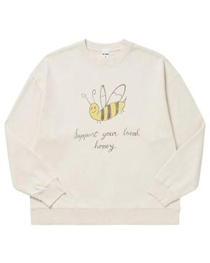 RE/DONE Printed Sweatshirt - White