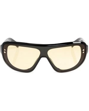 Jacquemus Mask-Frame Sunglasses - Metallic