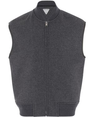 Bottega Veneta Double Face Gilet - Blue