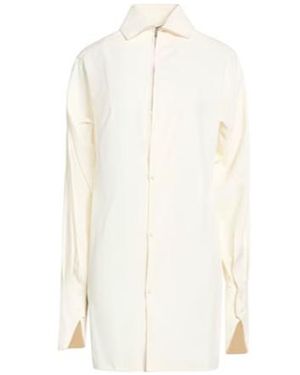 Maison Margiela Printed Long-Sleeve Shirt - White