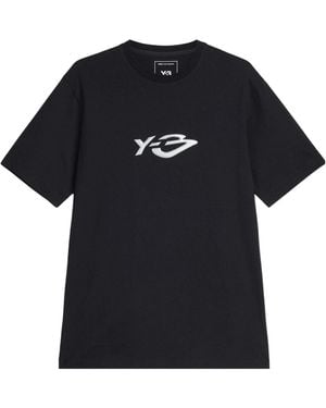 Moschino Solid-Color Crew Neck Short Sleeves - Black