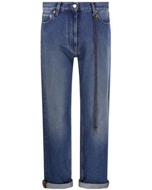 DARKPARK Naomi Chain Adorned Boyfriend in Gray | Lyst