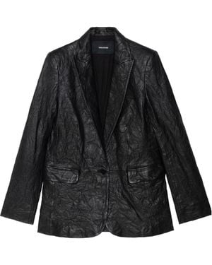 Zadig & Voltaire Single-Breasted Tailored Blazer - Black