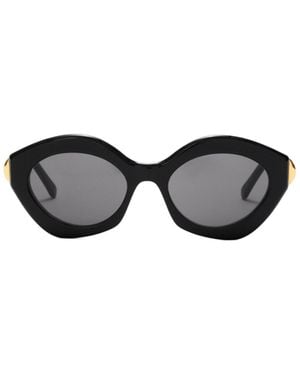 Loewe Coil Cateye Sunglasses - White