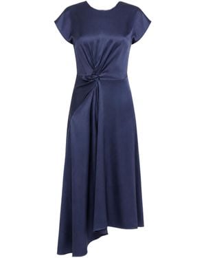 Victoria Beckham Short Sleeve Dress - Blue