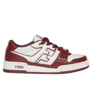 Fendi Match Low-Top Trainers - Pink