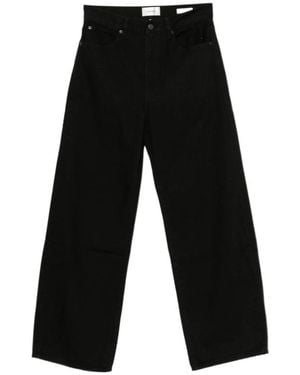 FRAME Wide-Leg Jeans - Black