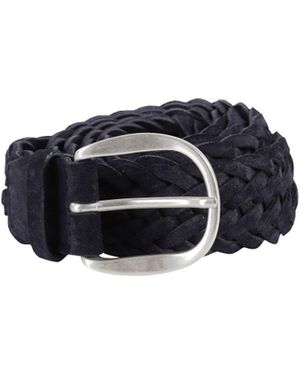 Orciani Adjustable Waist Belt - Blue