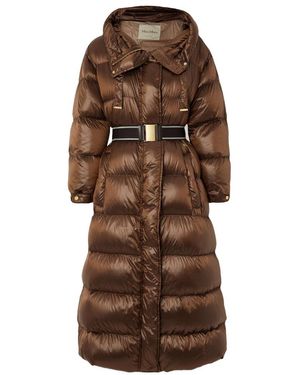 Max Mara Hats And Belts Quilted - Brown