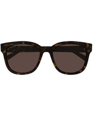 Gucci Eyewear Square Frame Sunglasses - Multicolor