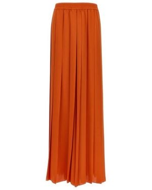 Gianluca Capannolo Pleated Casual Trousers - Orange