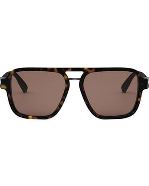 BVLGARI Bulgari Square Frame Sunglasses - Multicolour