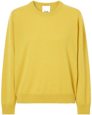 Allude Cashmere Sweater - Yellow