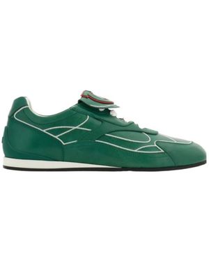 Ferragamo Low-Top Sneaker - Green