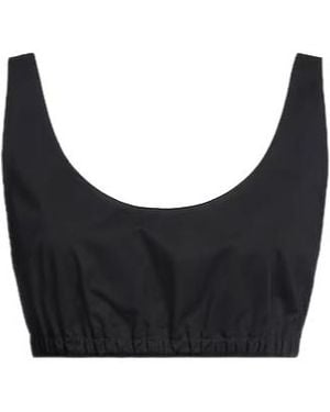 Tory Burch Wide-Strap Vest - Black