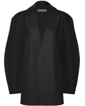 Issey Miyake Oversized Blazer - Black