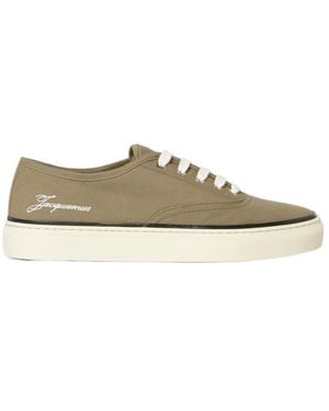 Jacquemus Logo Sneakers - Brown