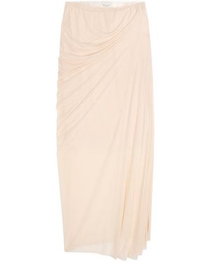 Dries Van Noten Draped Skirt - Natural