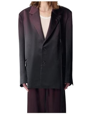 Ann Demeulemeester Ignaas Suit Coat - Blue