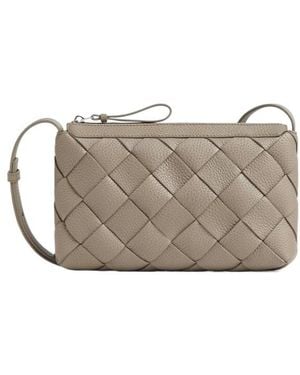 Bottega Veneta Diago Zipped Messenger - Grey
