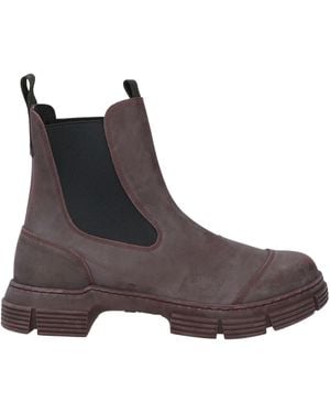 Ganni Versatile Comfy Chelsea Boots - Brown
