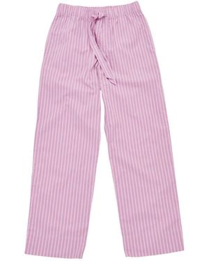 Tekla Striped Pyjamas - Pink