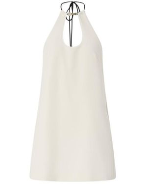 Pinko Inkognito Mini Dress - White