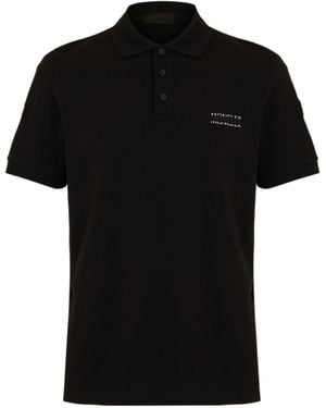 Moncler Short Sleeve Polo Shirt - Black