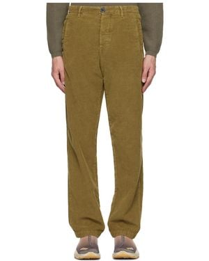 RANRA Kennari Belt Loop Casual Pants - Green