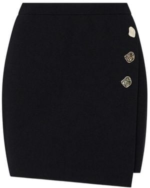Liu Jo Knit Mini Skirt - Black