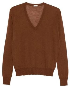 JOSEPH V-Neck Sweater - Brown