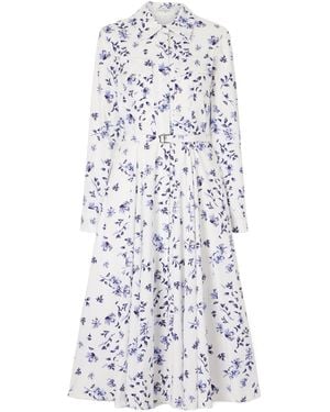 Emilia Wickstead Casual Shirt Dress - White