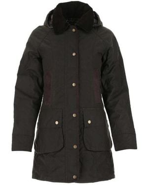 Barbour Bower Wax Jacket - Black