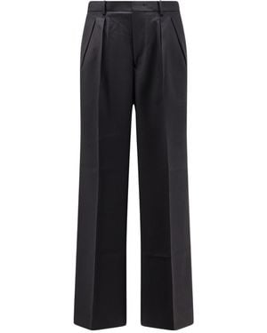 Tonywack Pleated Tailored Trousers - Black