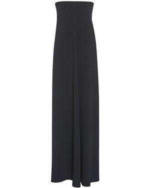 The Row Pau Silk Dress - Black